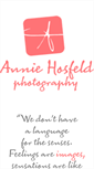 Mobile Screenshot of anniehosfeld.com